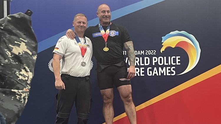 Grand Rapids detective reflects on gold medal powerlifting victory