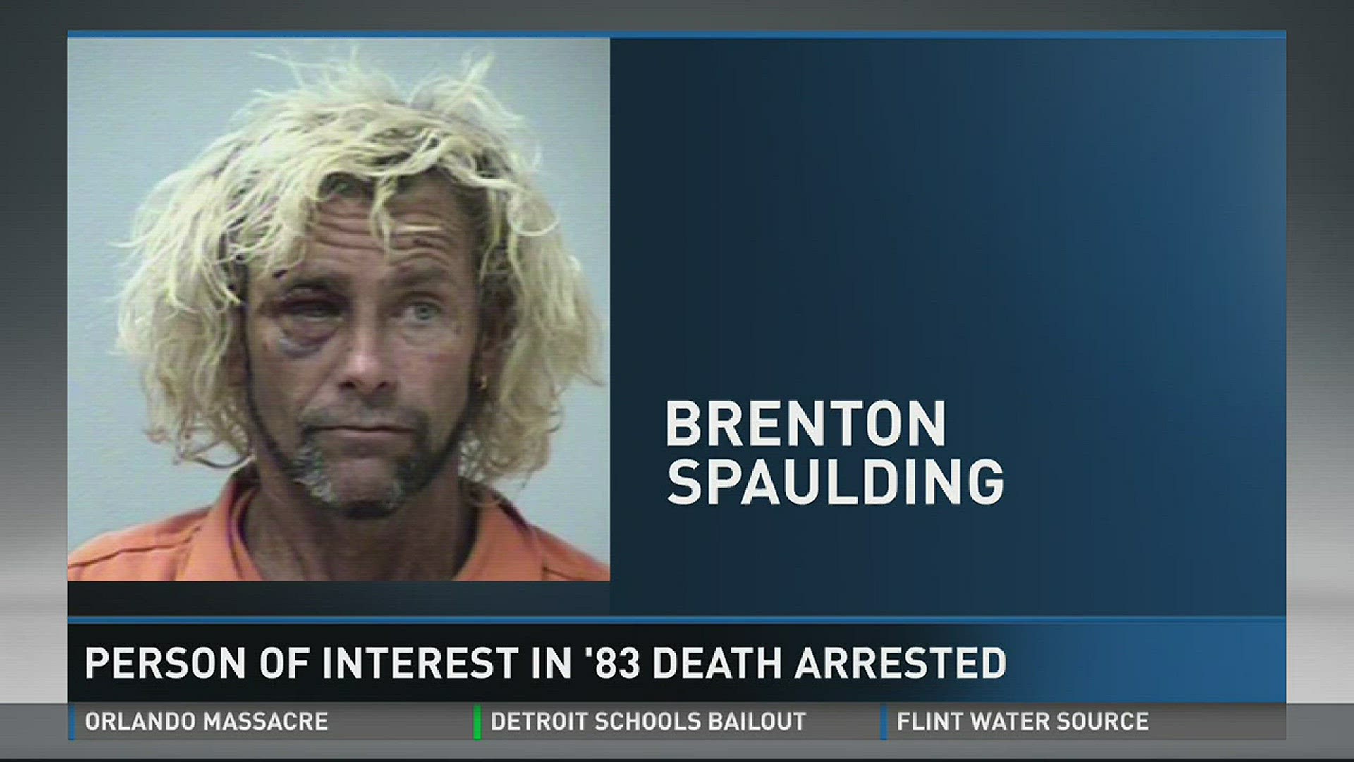 Brenton Spaulding was arrested yesterday on domestic violence charges.