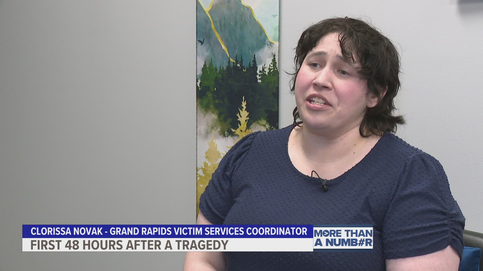 Grand Rapids Victim Services Coordinator said families should focus on their mental health after a tragedy.