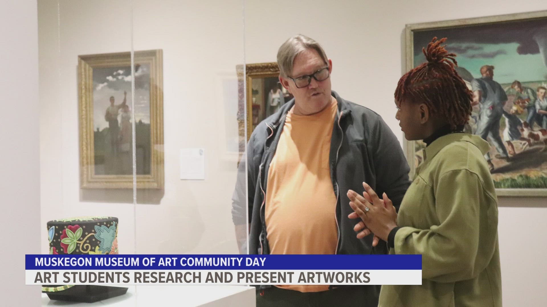 The celebration happened Monday at the Muskegon Museum of Art.