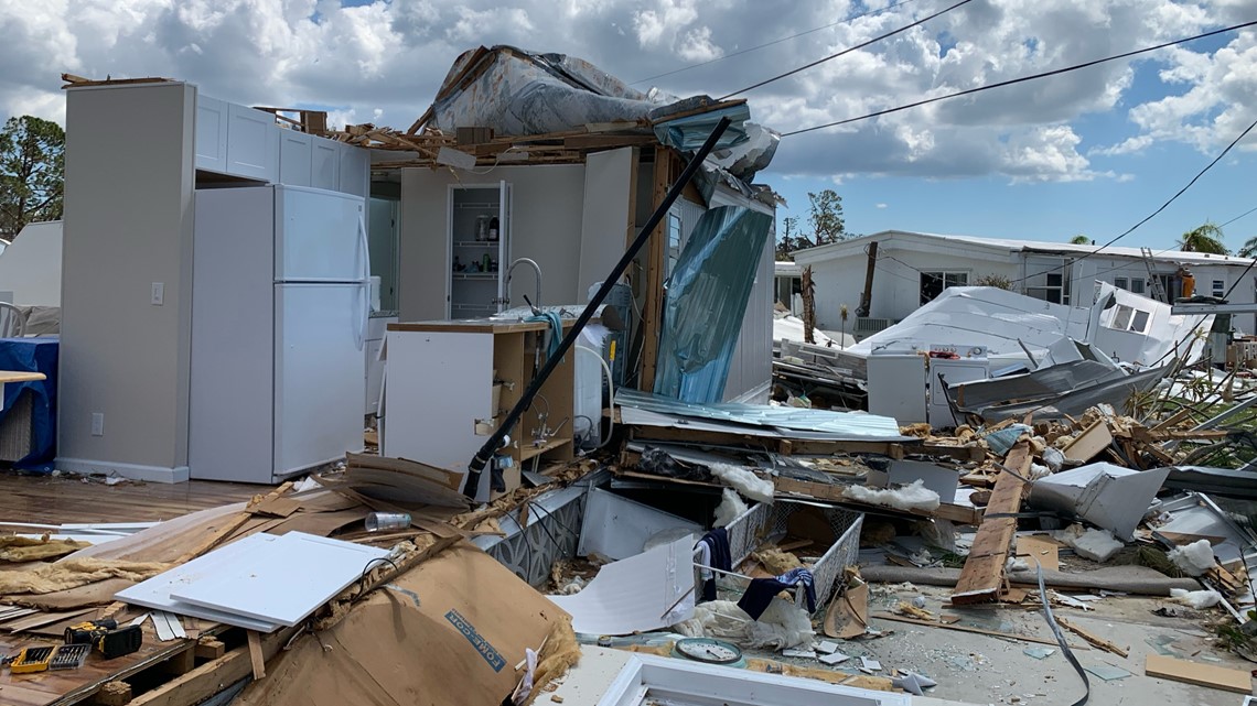 Holland couple combing through destroyed home by Hurricane Ian - Vimarsana News