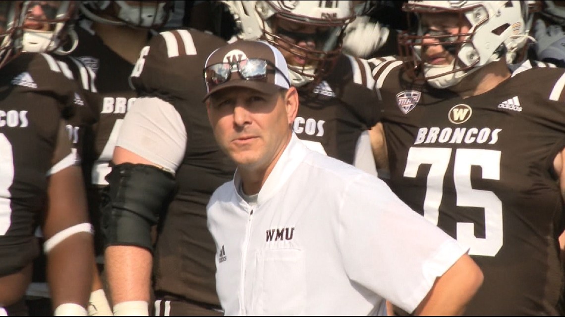 WMU football coach Tim Lester through the years