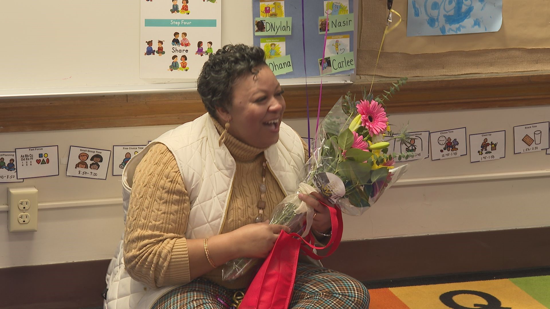 This Teacher of the Week surprise was like no other that we’ve pulled off before.