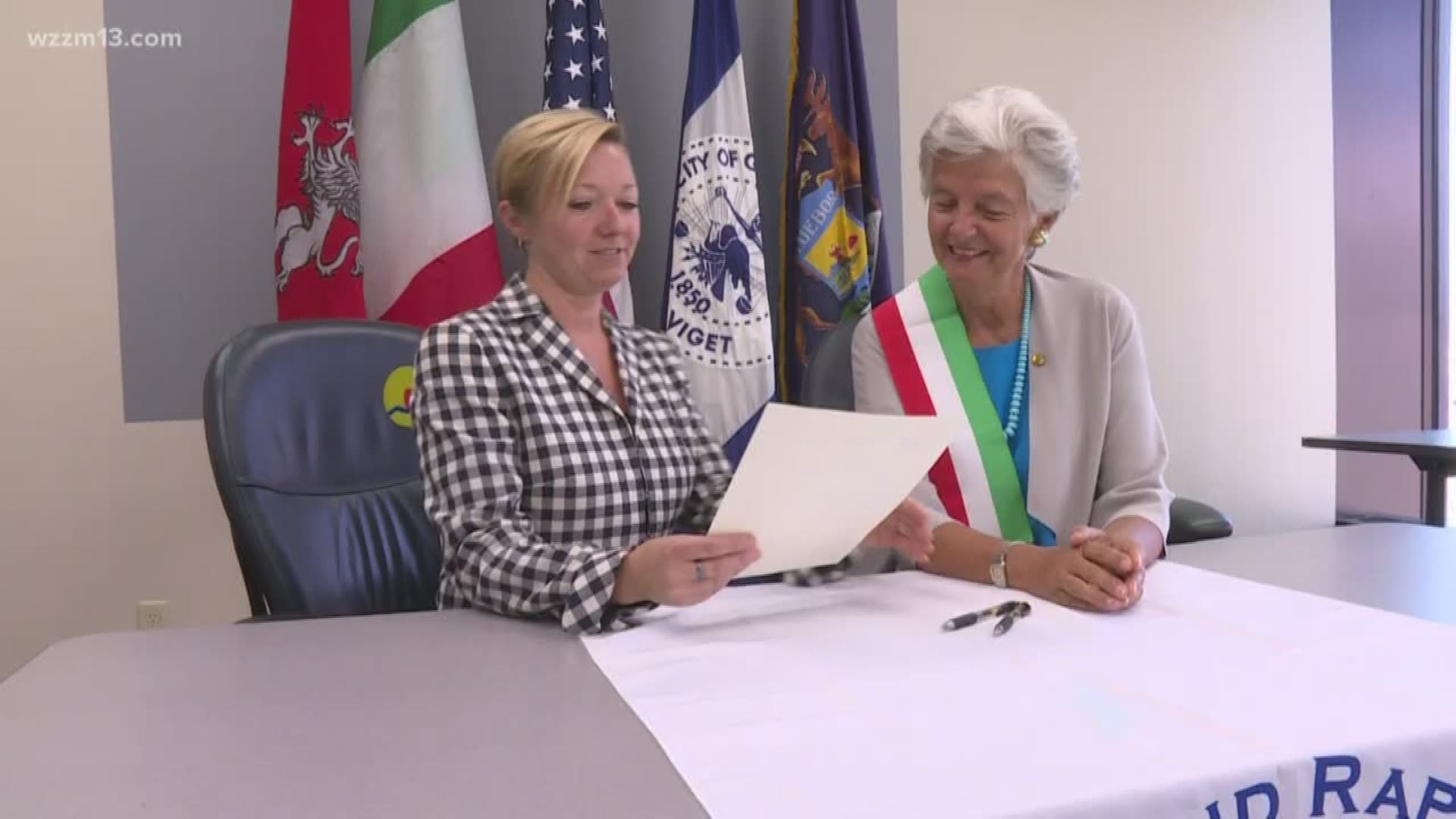 Grand Rapids celebrates relationship with sister city in Italy