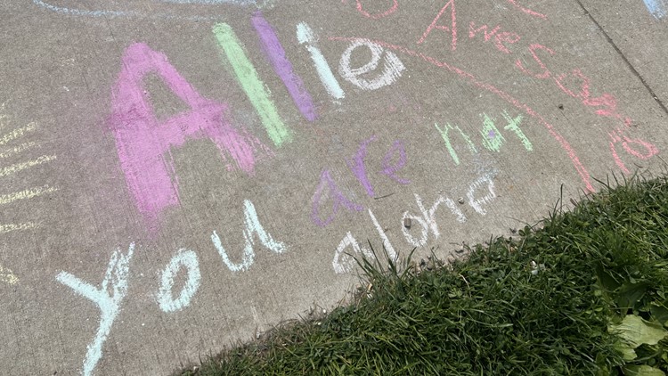 Grand Rapids playground becomes a love letter to 'sad' girl named Allie