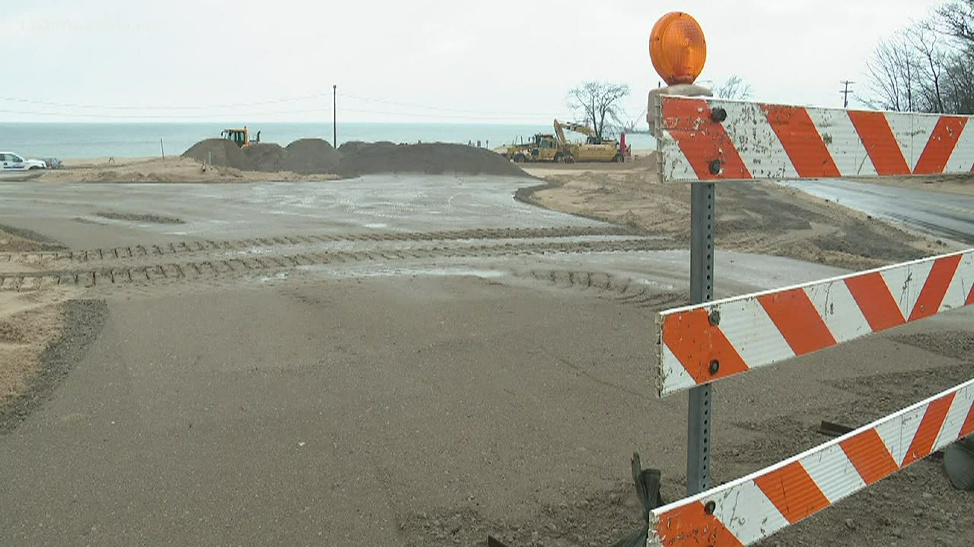 The entrance to Muskegon's Pere Marquette Park will be different this summer.