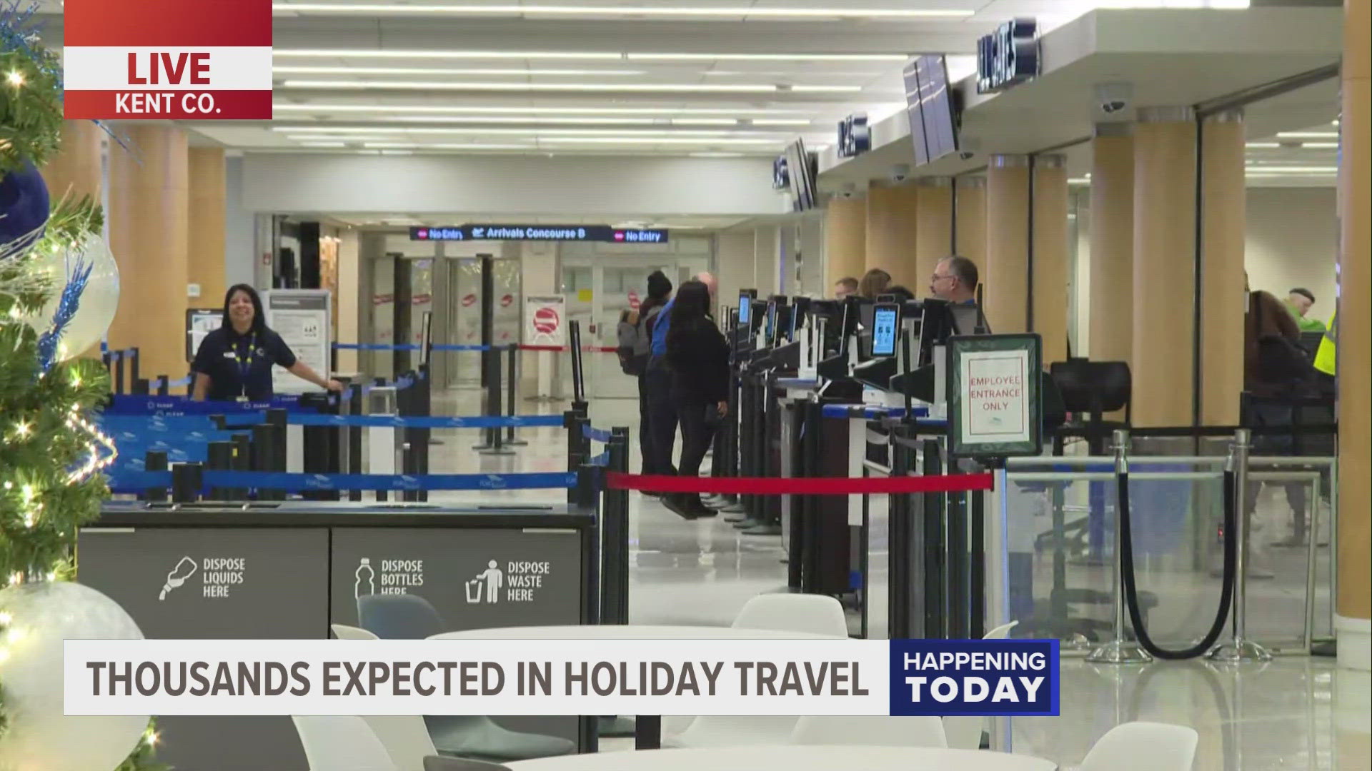 Wednesday is expected to be one of the busiest travel days at Ford Airport.