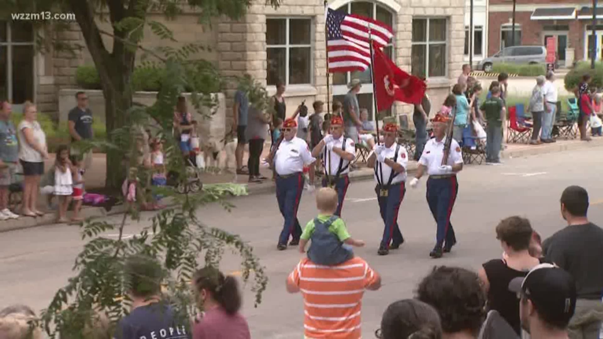 Muskegon holds Labor Day parade