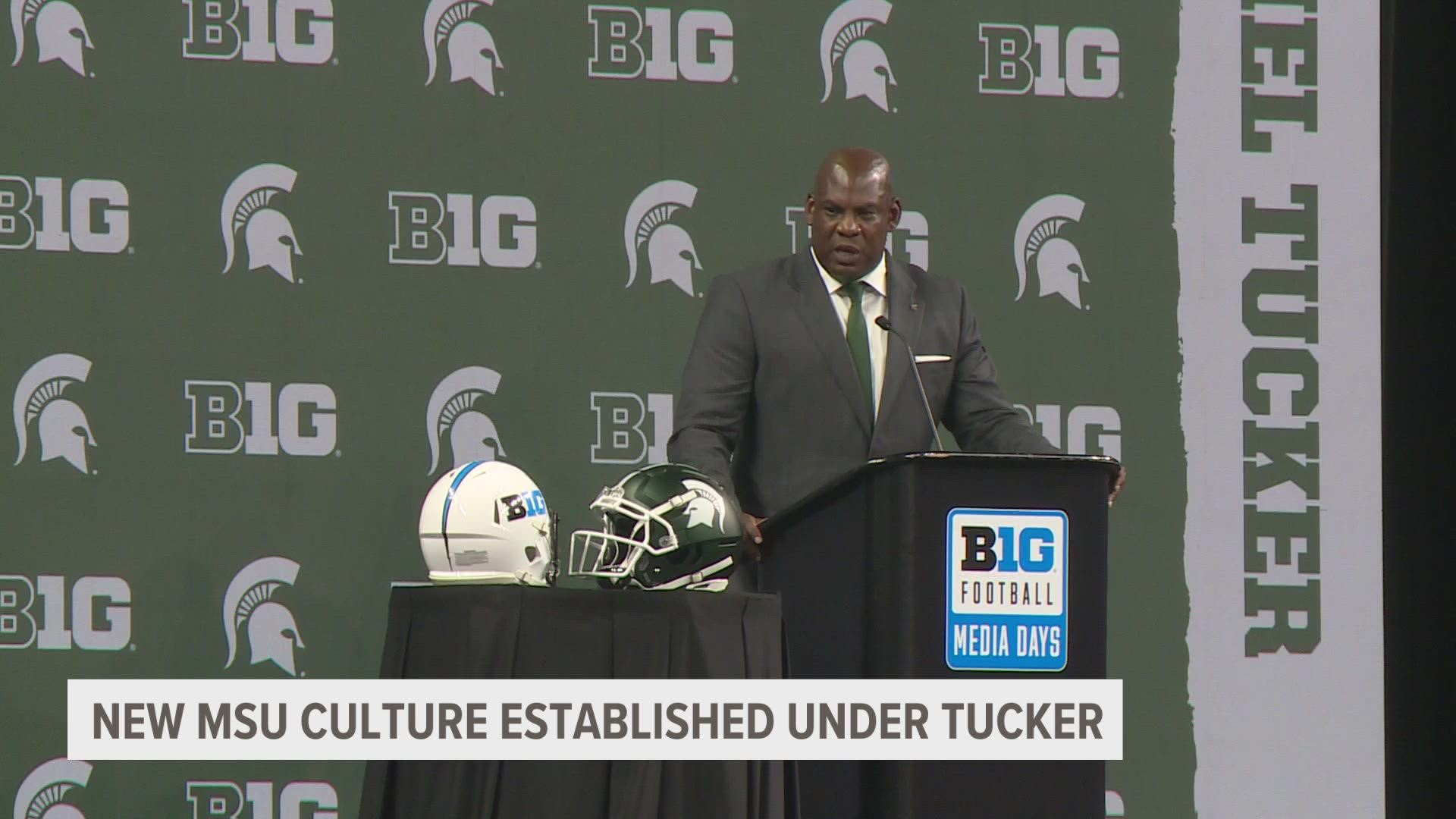 Before Mel Tucker became a coach, he sold meat out of the back of his truck, with money coming from commissions. His drive to succeed started there and grew at MSU.