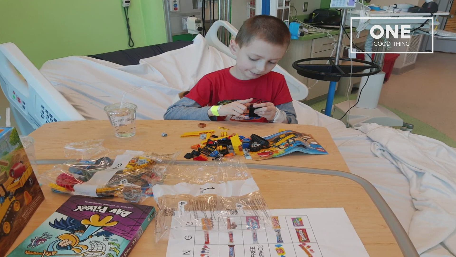 A local child who was helped by a local hospital is giving back. And you can help.