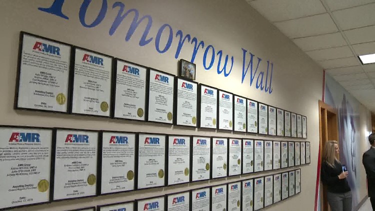 'Tomorrow Wall' honors survivors of cardiac arrest and the first responders who saved them