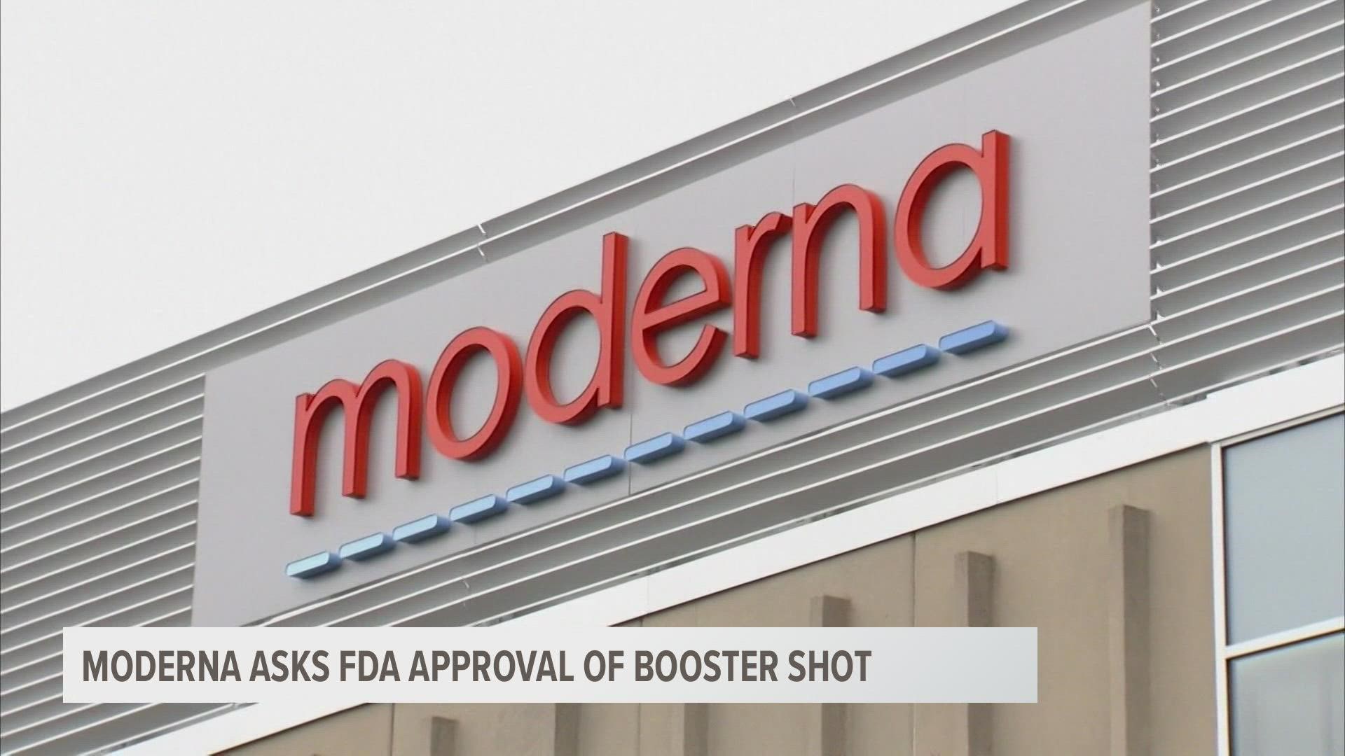 Moderna made the broad request for the additional booster to be approved for everyone 18 and older while Pfizer only requested the additional booster for seniors.
