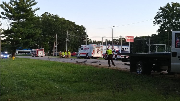 Distracted driver extricated from car after crash | wzzm13.com