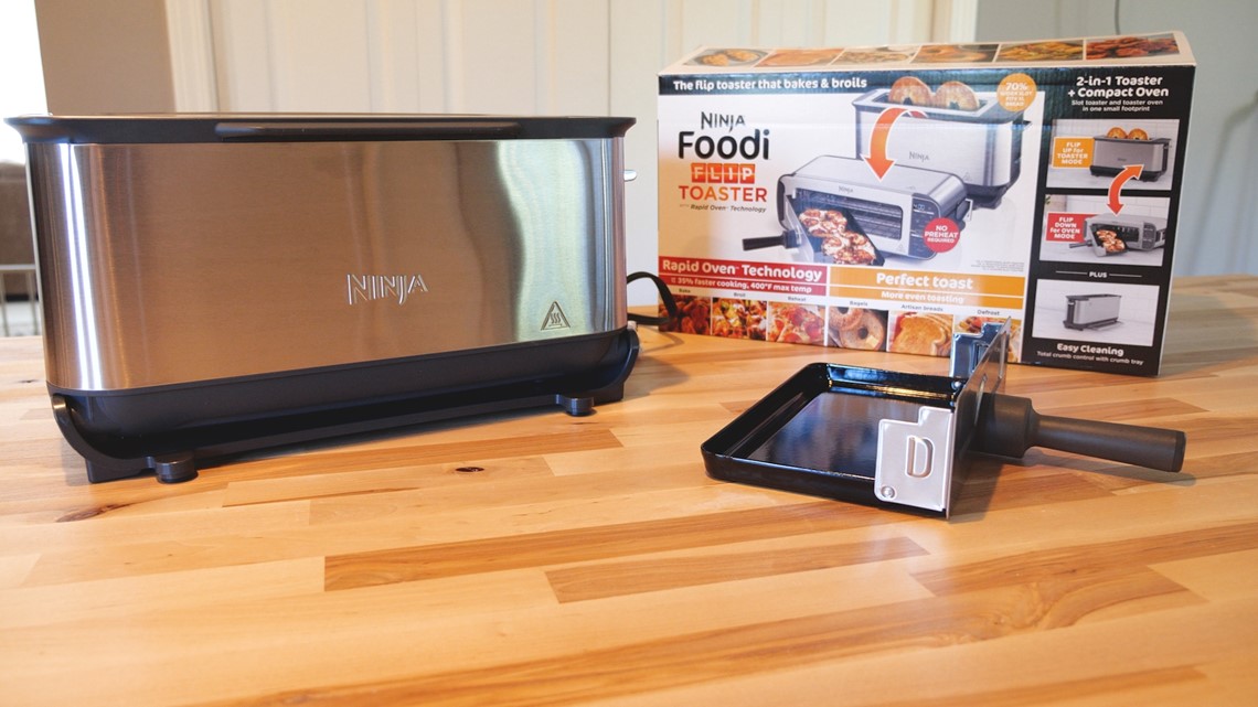 Try It: Ninja Foodi 2-in-1 Flip Toaster