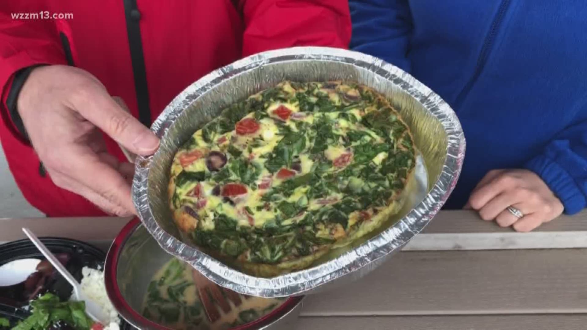 May is International Mediterranean Diet Month. Dietitian Grace Derocha has a great healthy brunch idea made with ingredients found at the Muskegon Farmers Market.