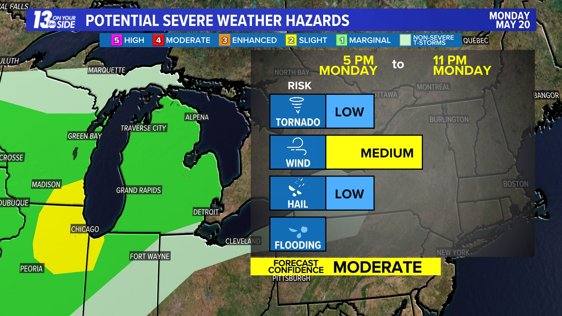 Severe weather begins in West Michigan | wzzm13.com