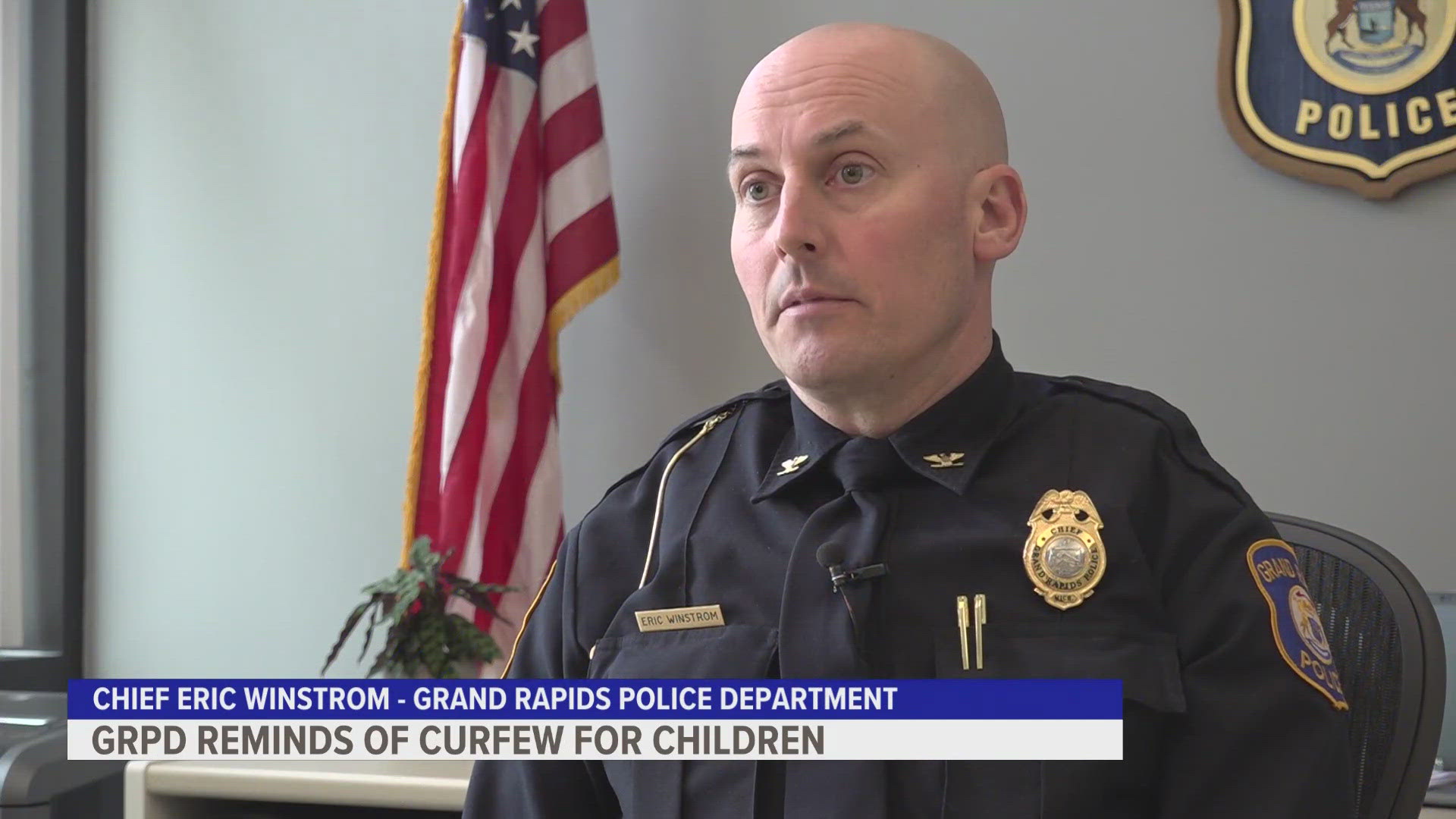 Officials said as it gets warmer they wanted to remind the community that the curfew is necessary to keep children safe.