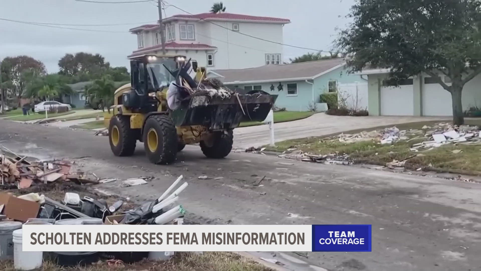 FEMA says it does have enough money to respond to the damage caused by Hurricane Helene. Rep. Scholten said this misinformation has caused fear and mistrust.