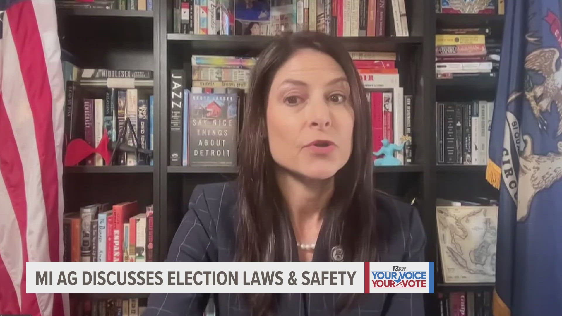 Michigan's Attorney General Dana Nessel issued a letter reminding law enforcement officials of their duties to keep Michigan elections safe and secure.