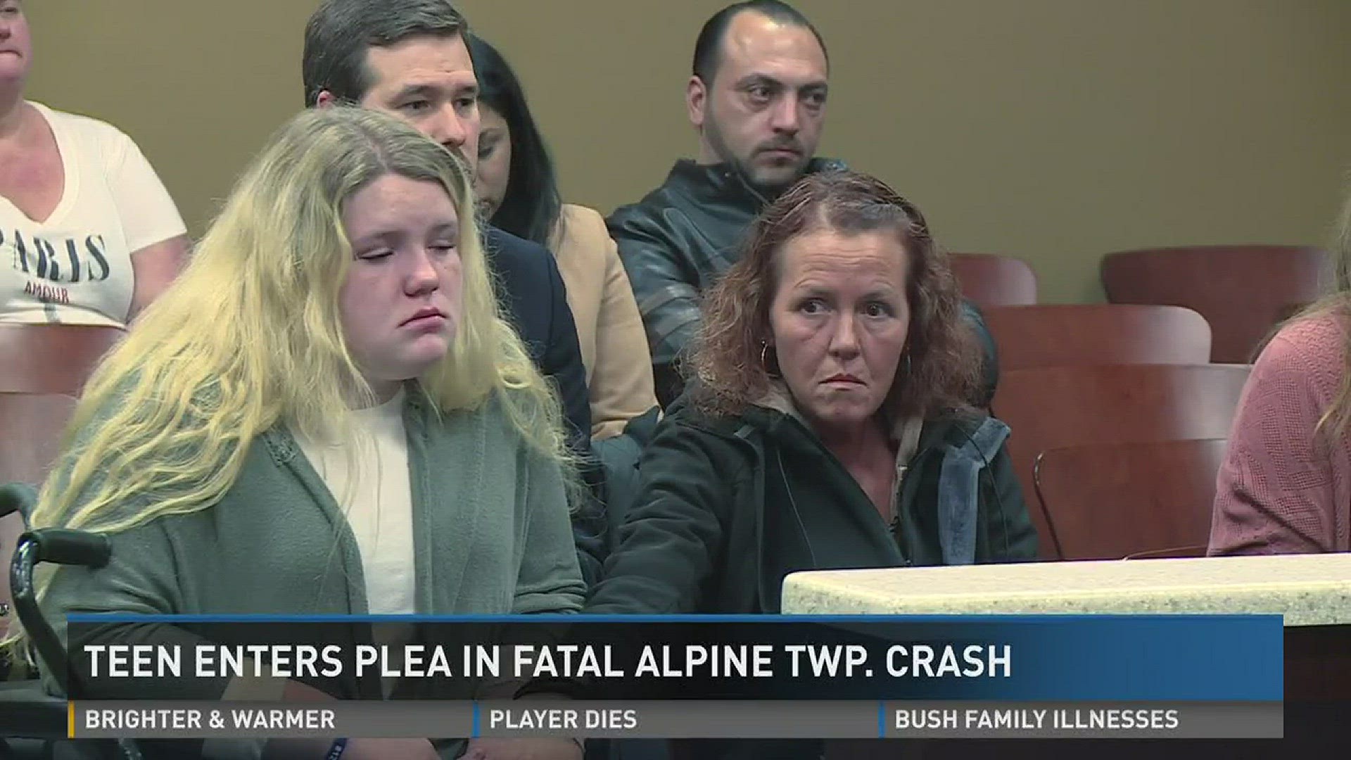 A Comstock Park teenager is facing at least 2 and a half years in prison for a deadly crash.