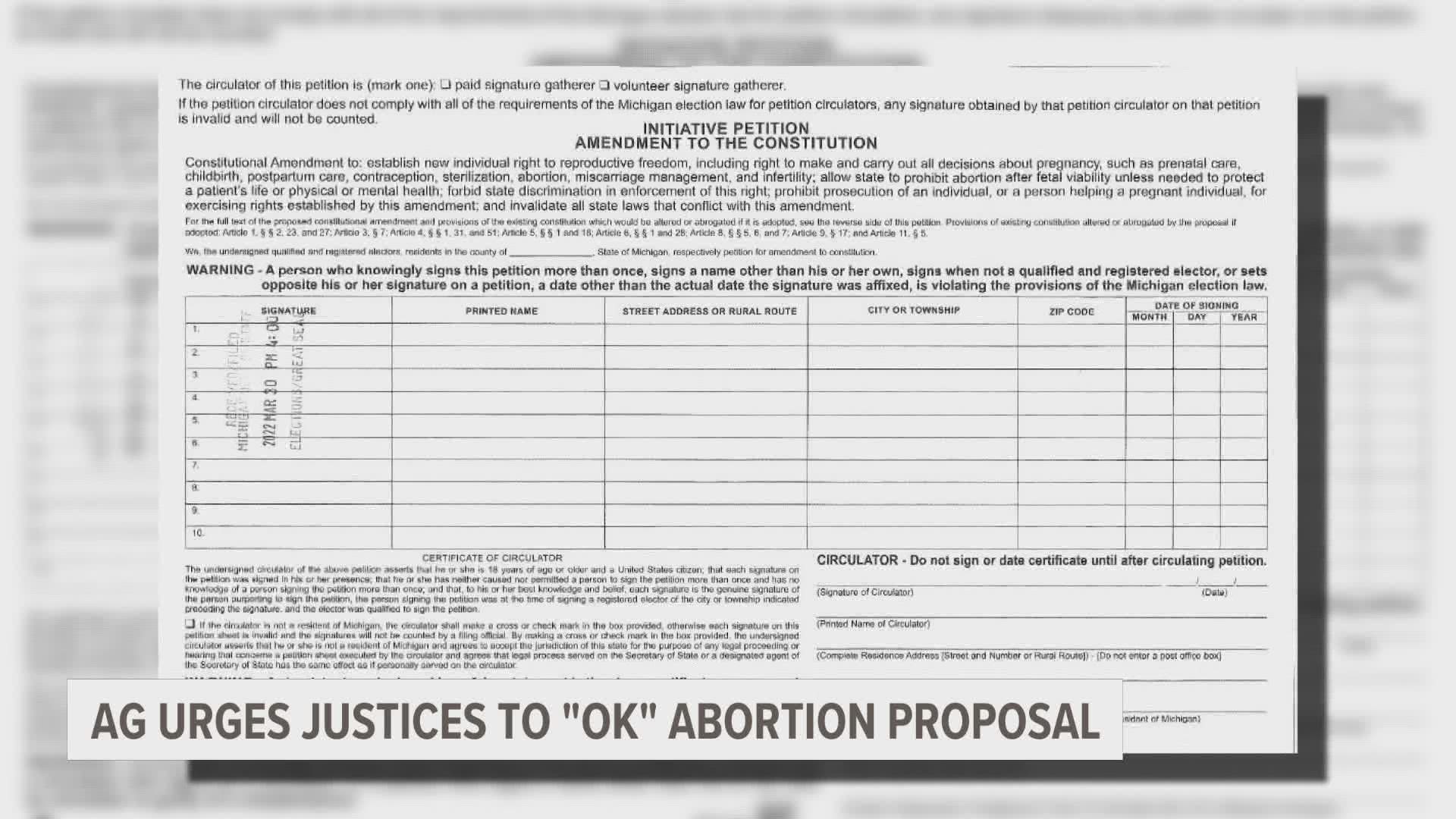 A judge has struck down Michigan’s 1931 anti-abortion law, months after suspending it last spring.