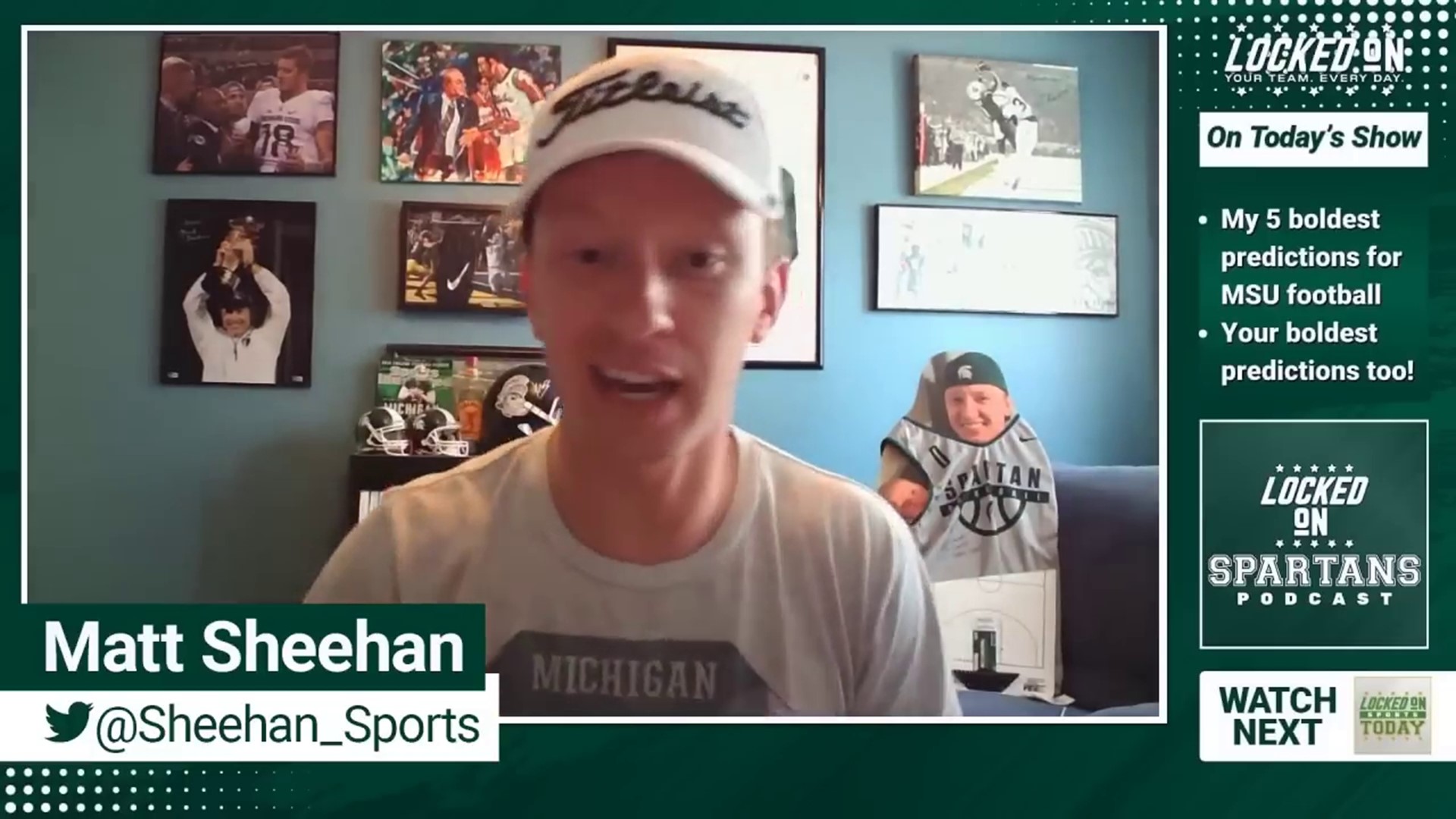 This Is Sparta MSU Michigan state football podcast apparel news