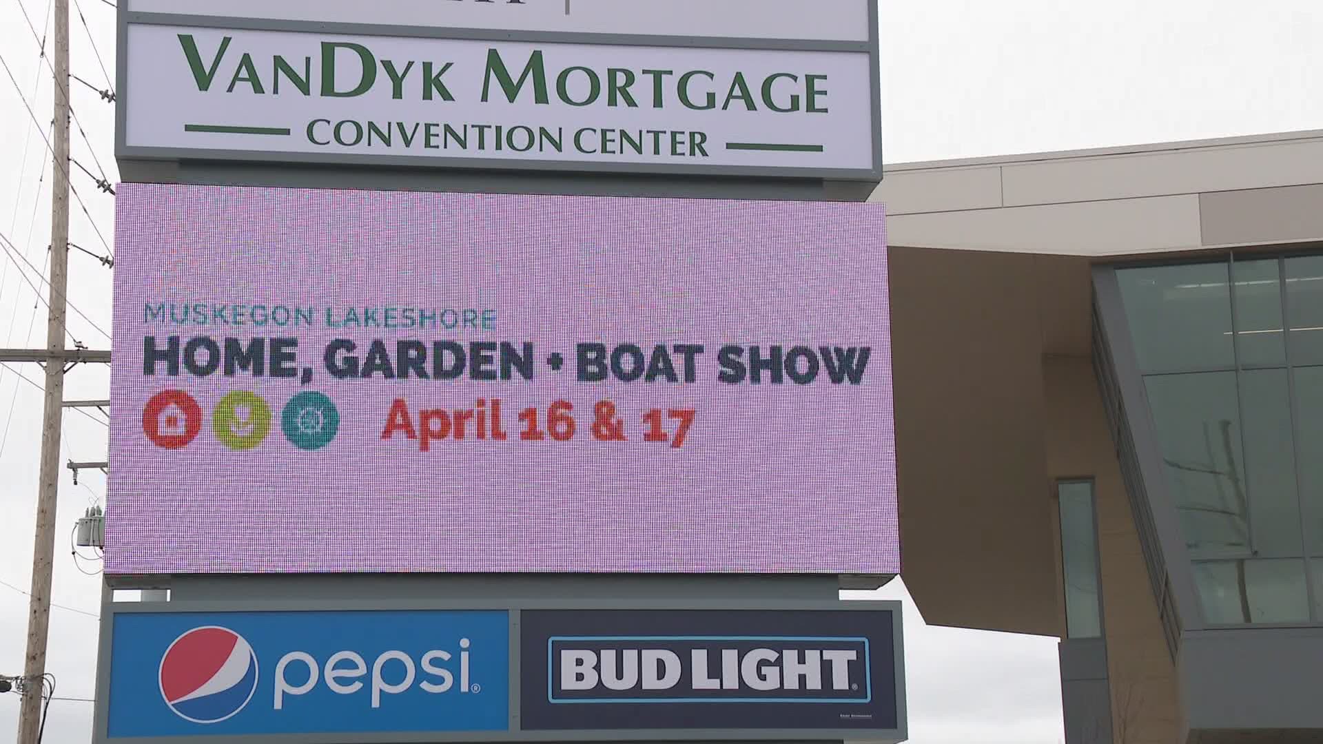 The Muskegon Lakeshore Home, Garden and Boat Show features 60 exhibitors from home improvement to landscaping.