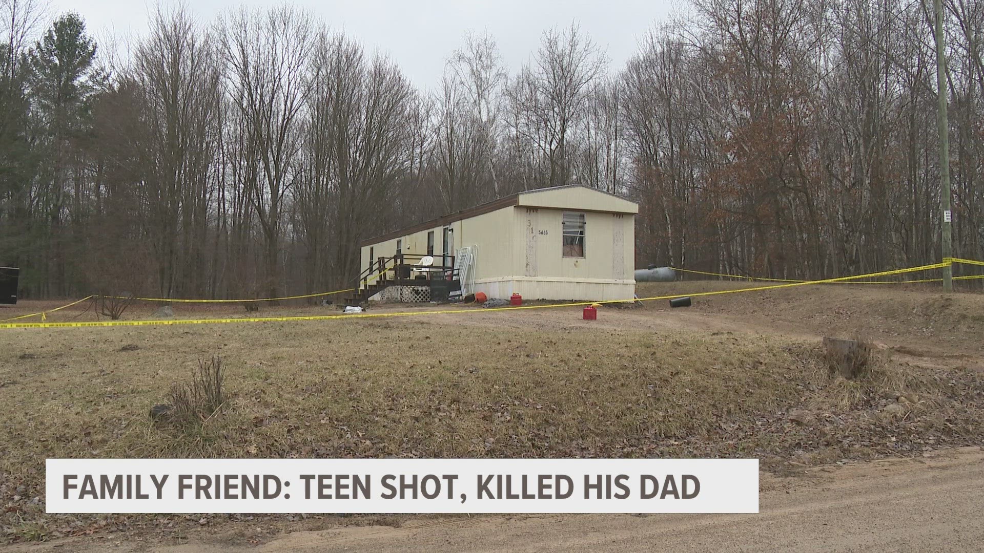 A teen is accused of fatally attacking his father earlier this week in Mecosta County.