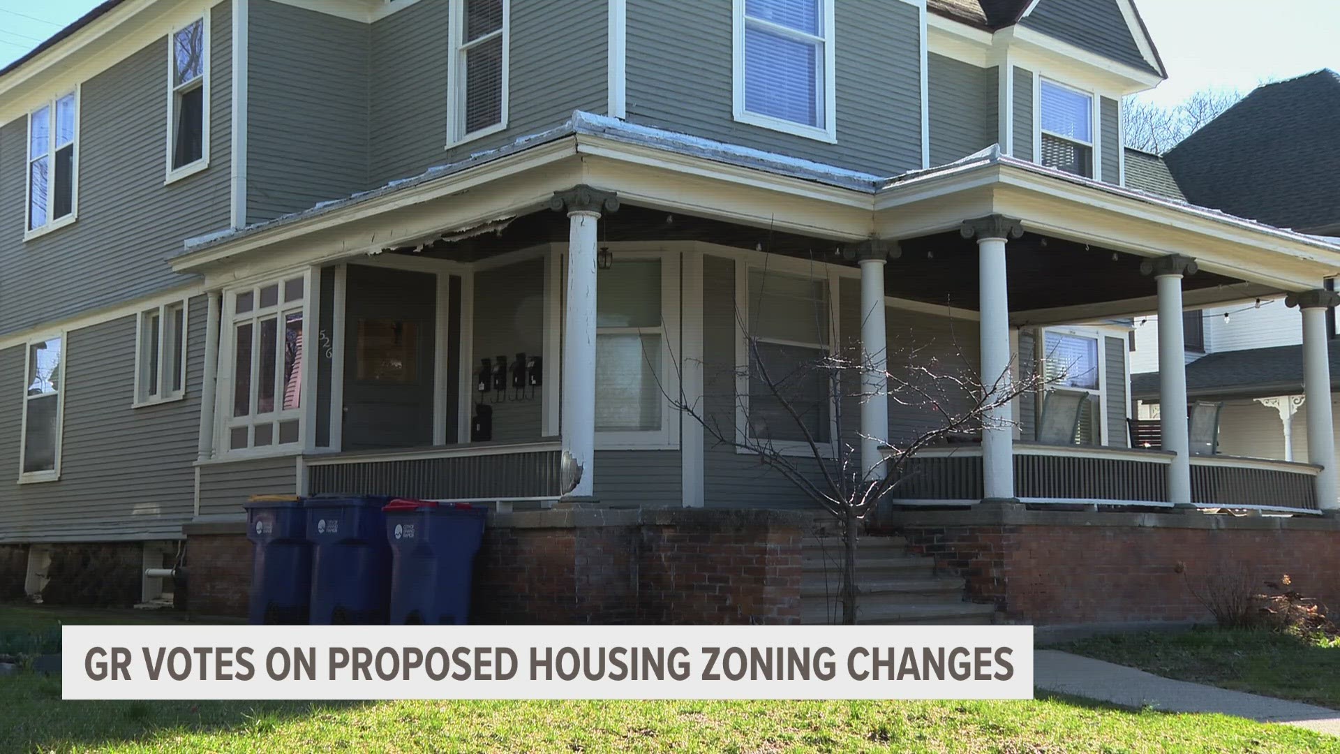 While Kent County is in a housing crisis, Grand Rapids is looking at changing some zoning to help.