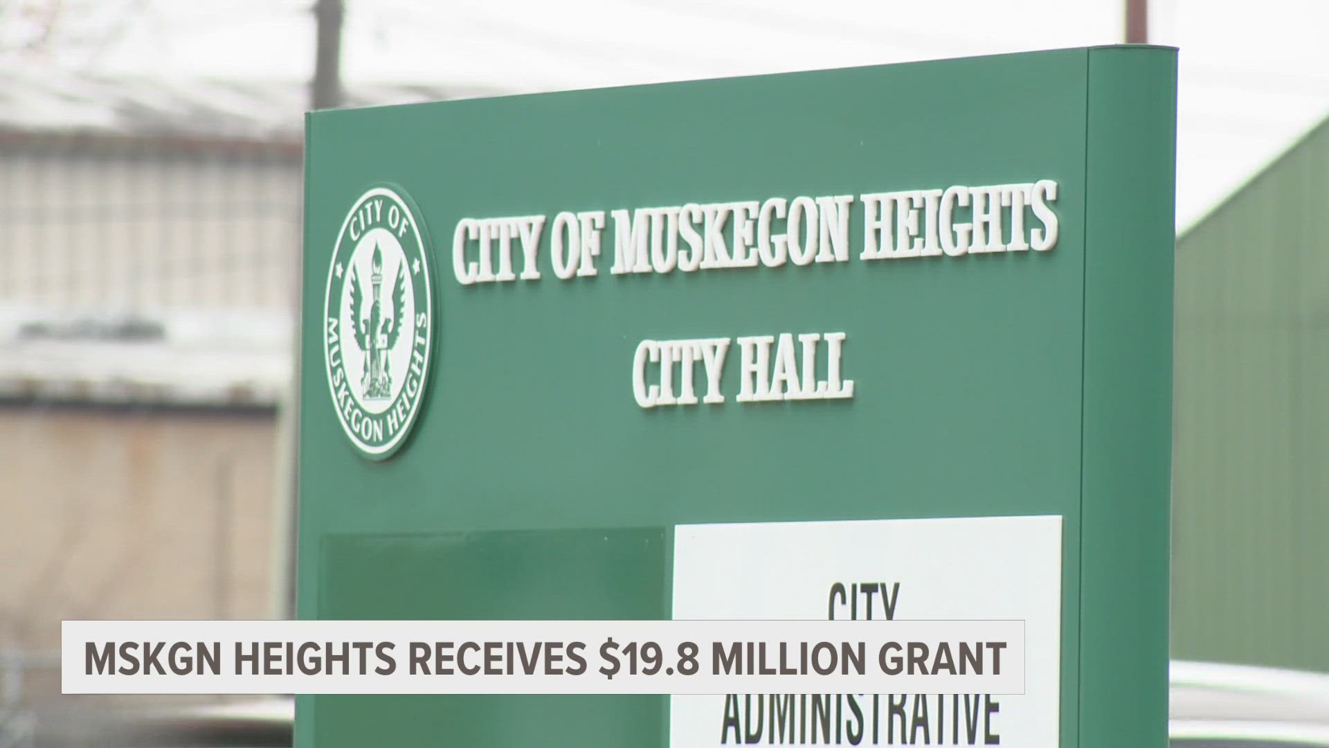 Millions of dollars are on the way to Muskegon Heights to improve the city's drinking water and infrastructure.