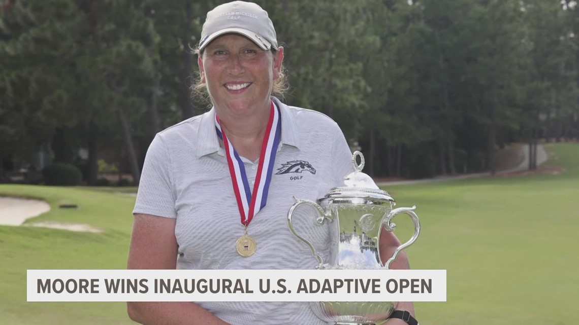 Western Michigan head golf coach Kim Moore wins U.S. Adaptive Open