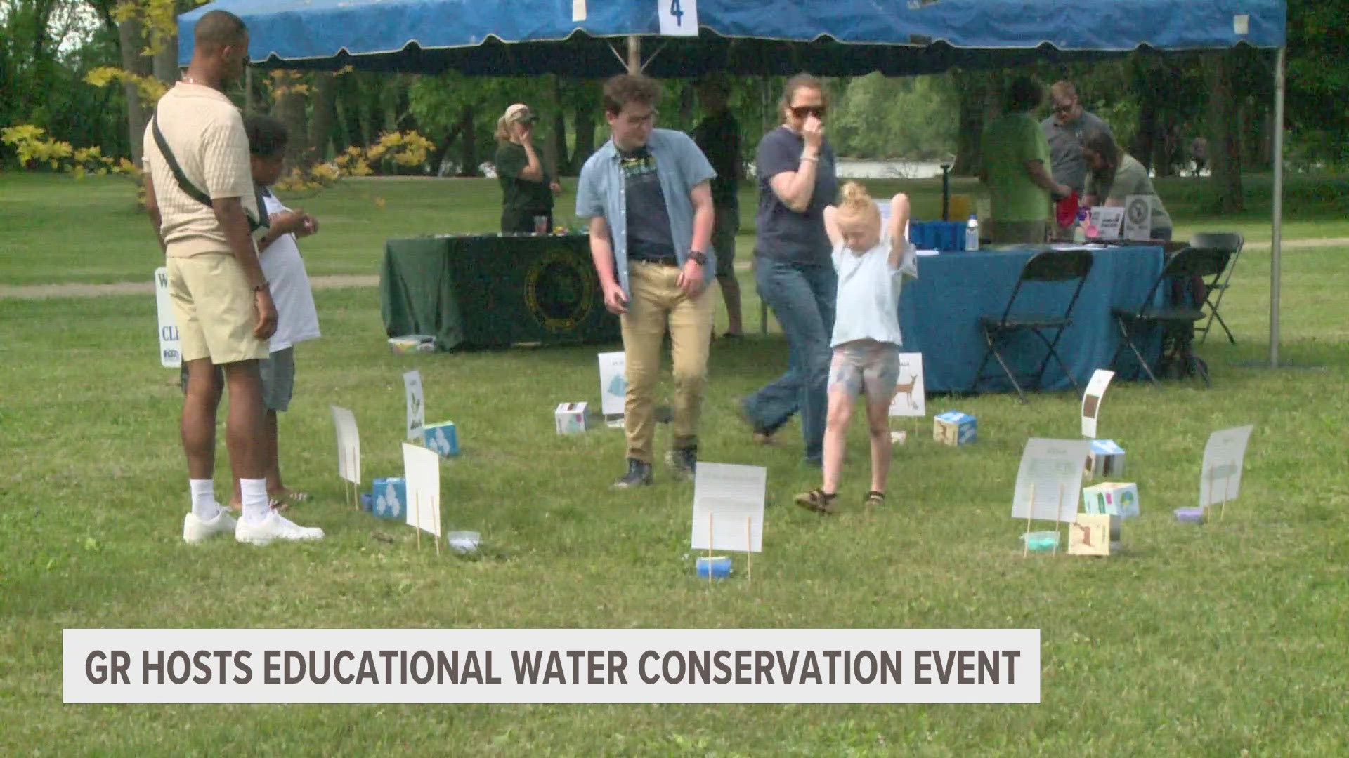 Hosted at Riverside Park on Saturday, the free event focused on using family-friendly activities to teach people more about water.