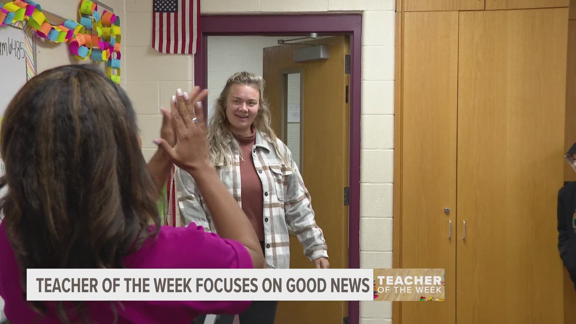 We surprised another unsuspecting educator for our next Teacher of the Week. This time, 13 ON YOUR SIDE stopped by Belding Middle School to surprise Brie Foy.