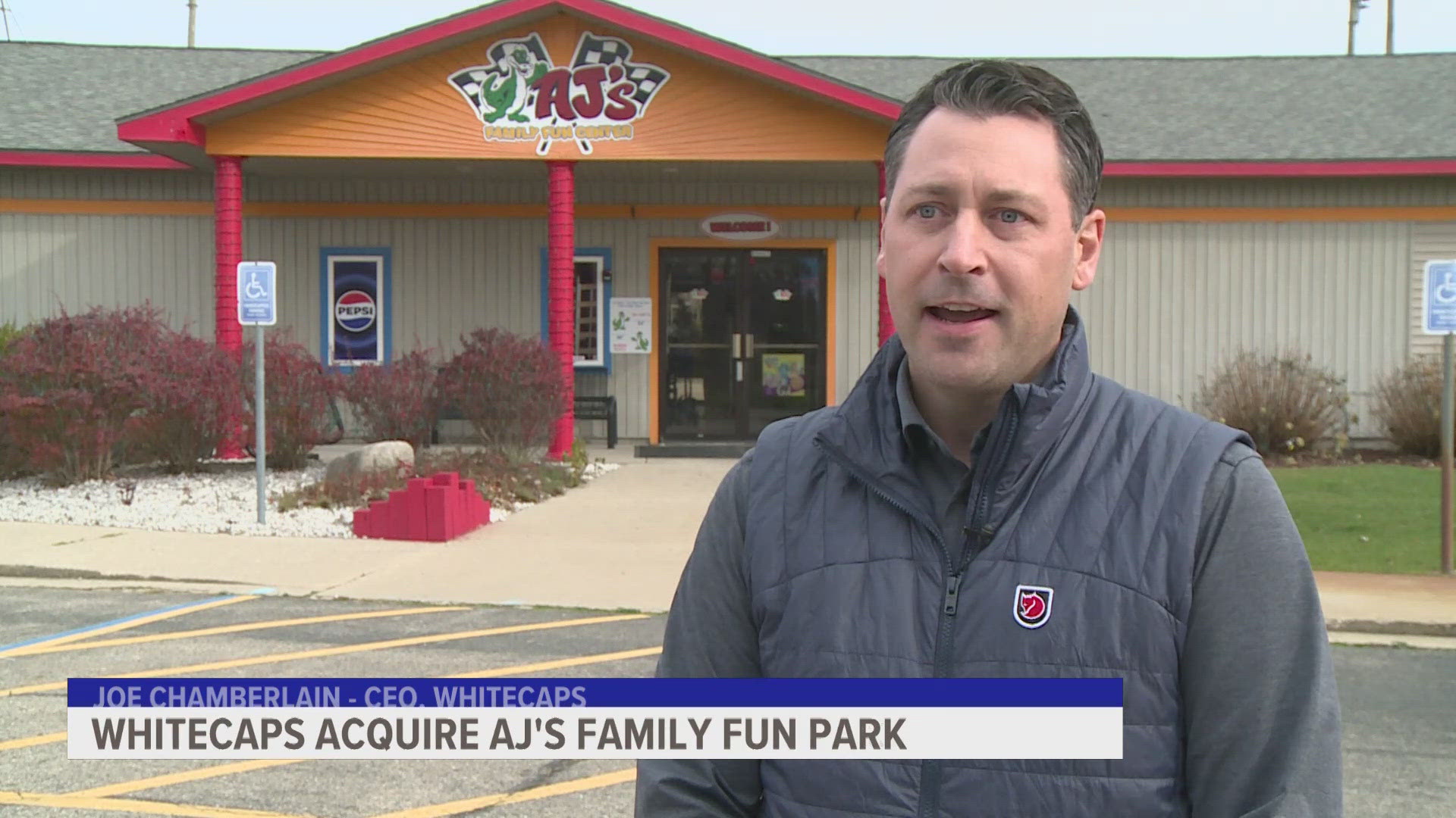 While Whitecaps officials haven't specified what changes will be made over the winter, they said it will be rebranded as Game Time Fun Park.