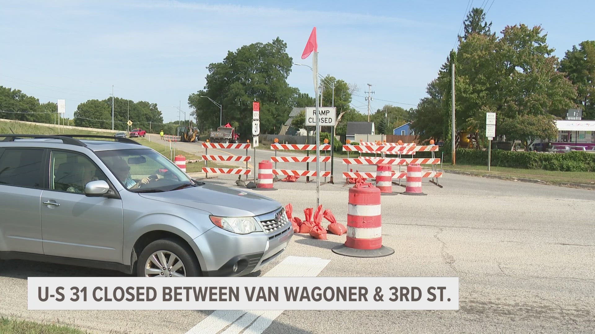 The Grand Haven bridge will also be intermittently closed to make room for commercial vehicles.