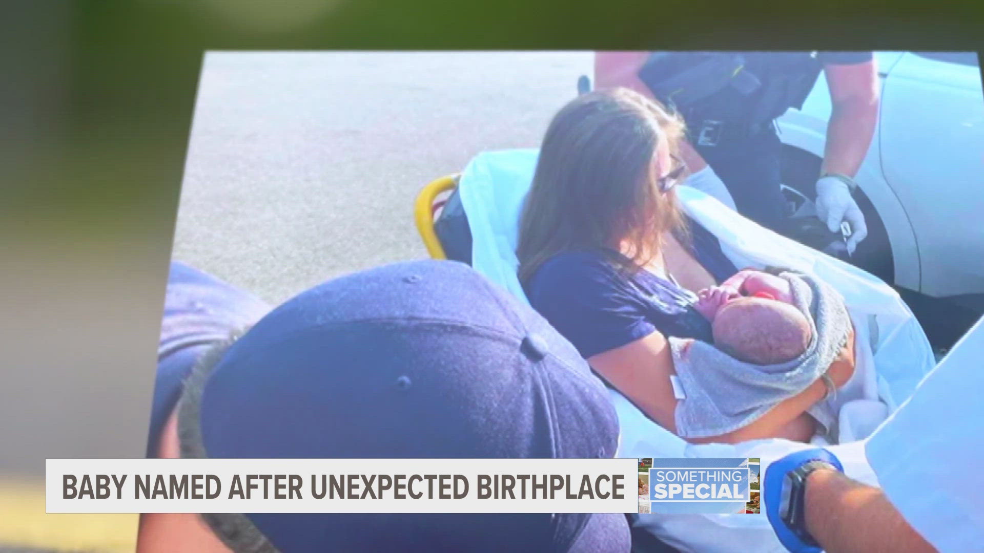 A couple rushing to the hospital ended up giving birth in their favorite brewery's parking lot.