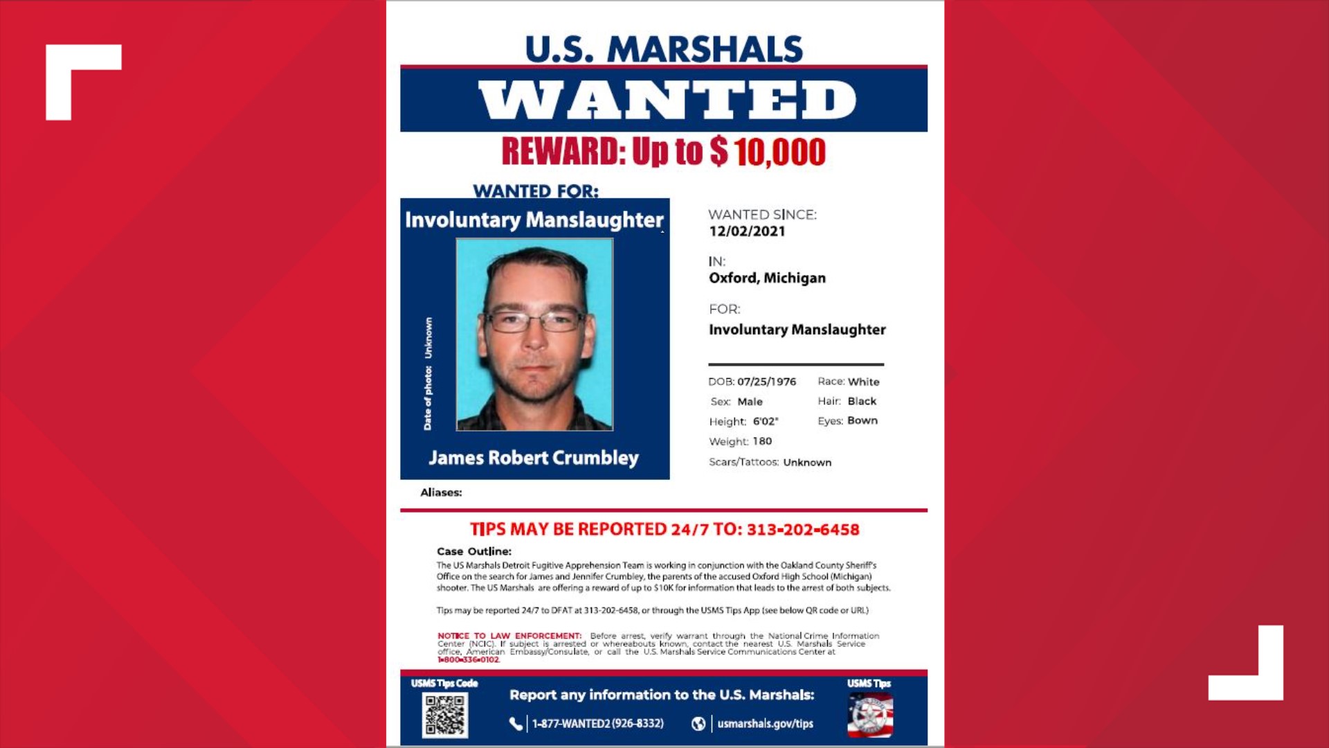 U.S. Marshals announce reward, release wanted posters for parents of ...