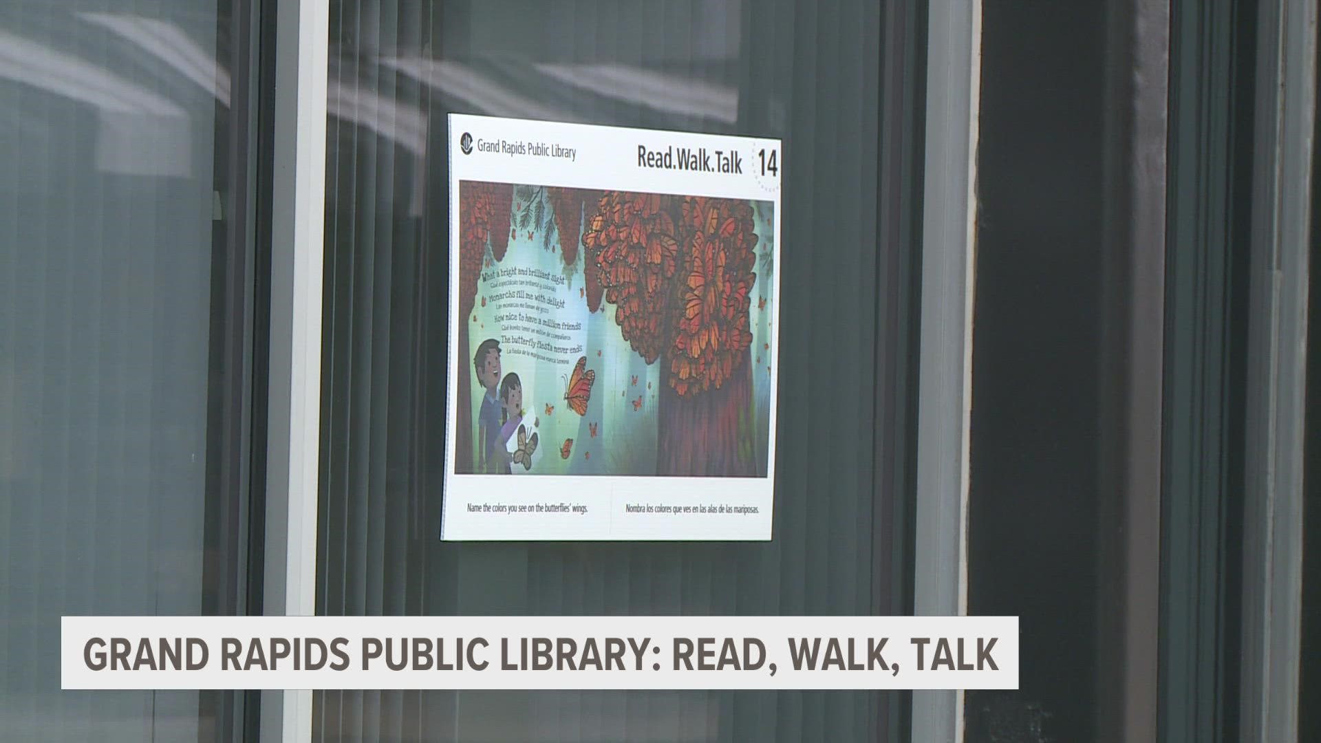 Read, Walk and Talk: The Grand Rapids Public Library offers a new fall program to get kids reading more.