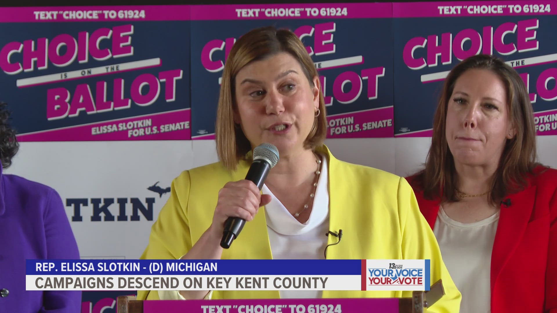 As elections approach, campaigns are descending on Kent County.