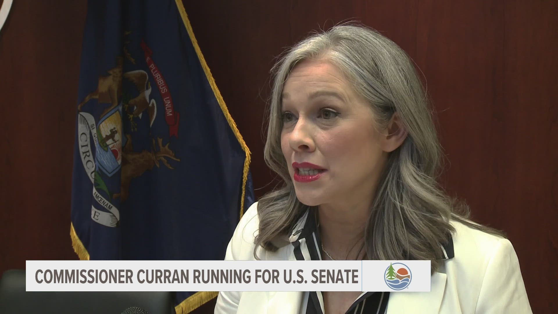 Commissioner Rebekah Curran joins a crowded field of Republican candidates vying for the post, including multiple former members of Congress.