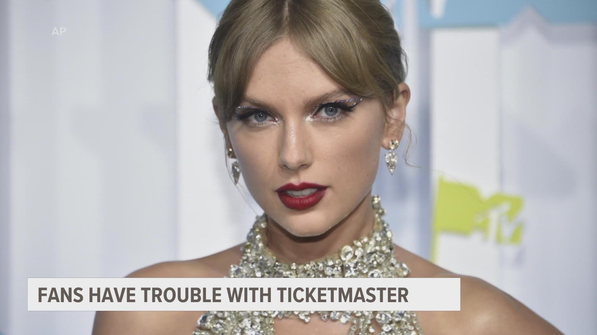 Swifties say they've dealt with website crashes, long wait times and error messages.