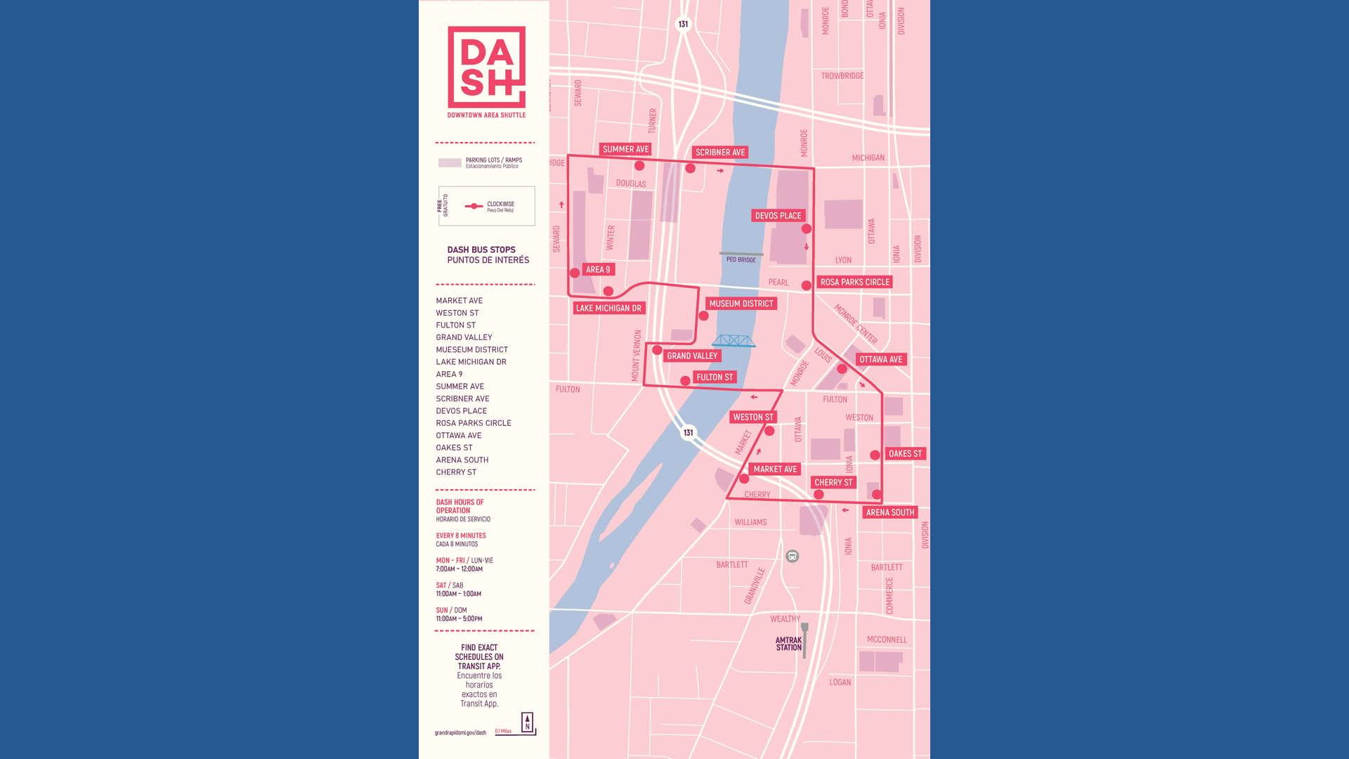 Worried about amphitheater parking? Grand Rapids launches faster, free ...
