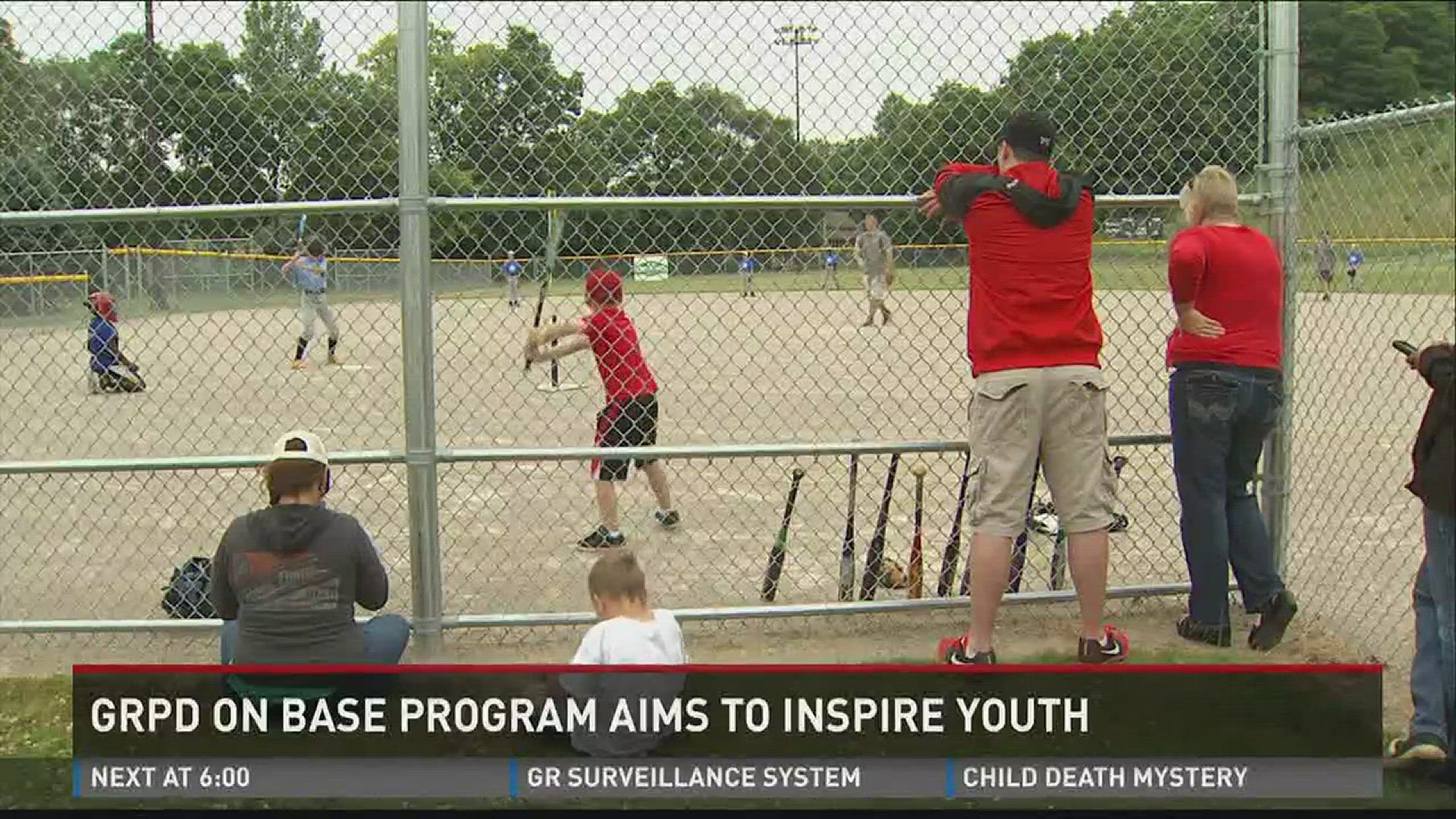 GRPD 'On Base' program aims to keep youth on field, off streets