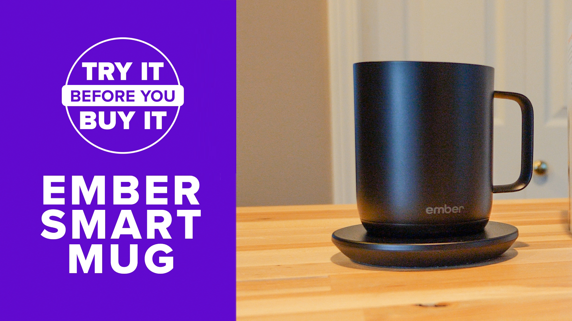 We test out a smart mug that promises to keep your warm beverages at a constant temperature.