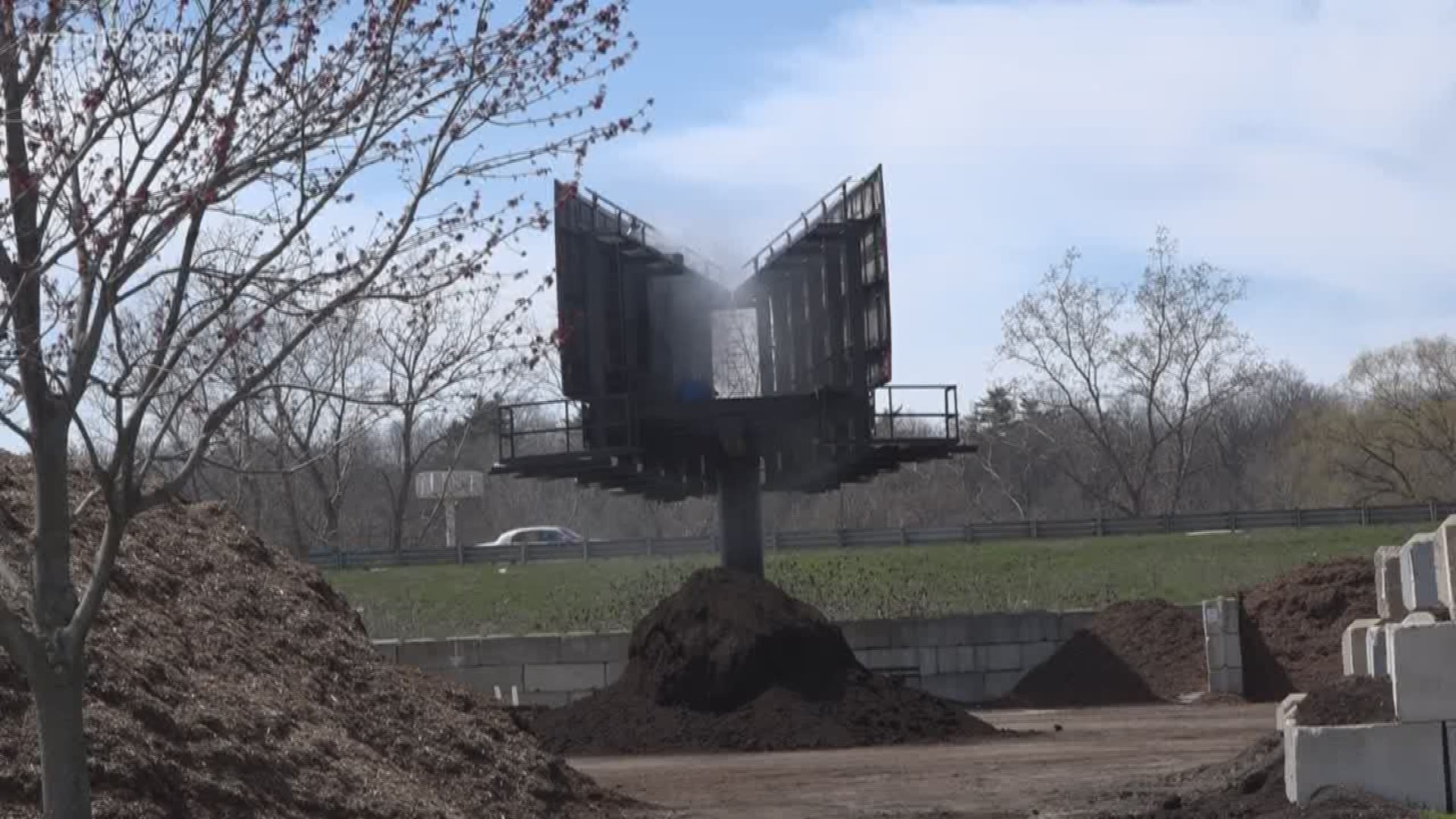 Brann's steakhouse smoking billboard