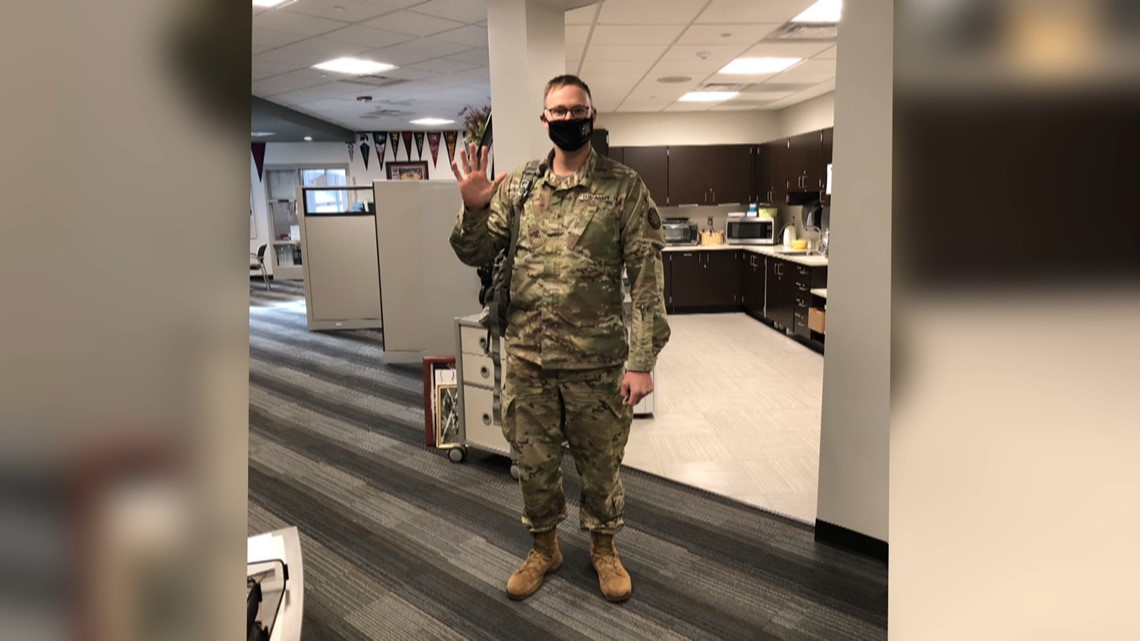 FHE teacher deployed with National Guard continues to teach virtually - Vimarsana News