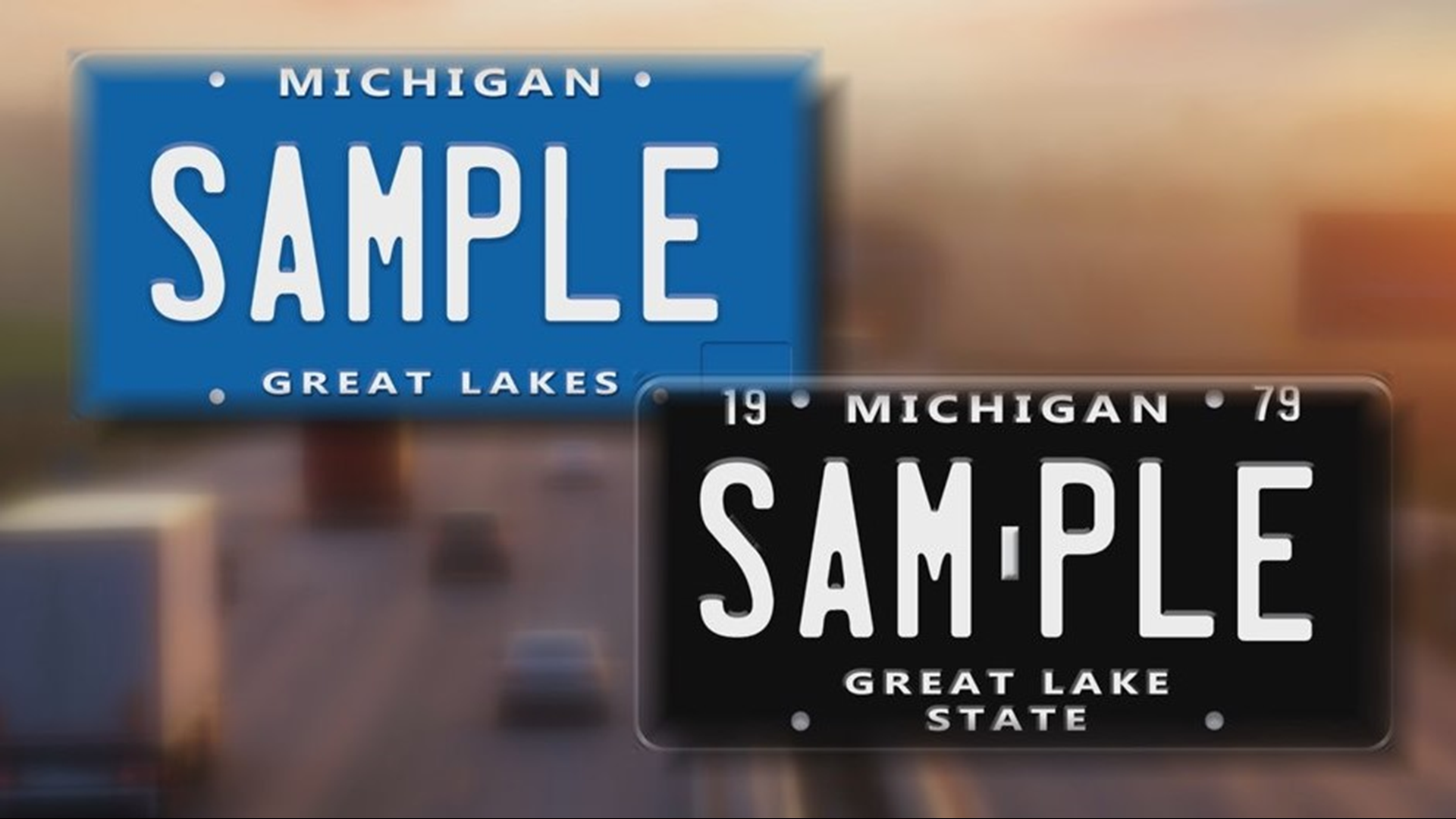 Retro Roads Bill would bring back two iconic Michigan license plates