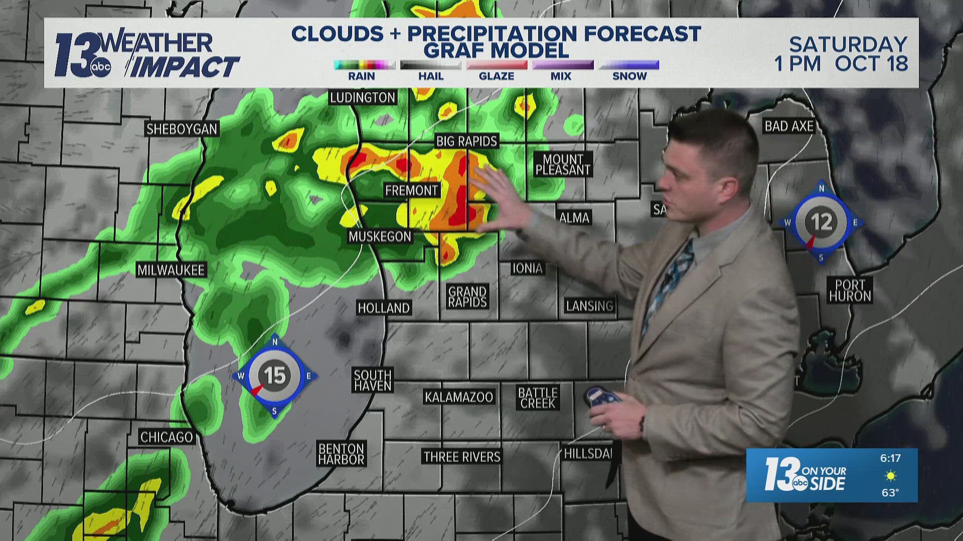 13 ON YOUR SIDE Forecast: Rainy Weekend Ahead | wzzm13.com