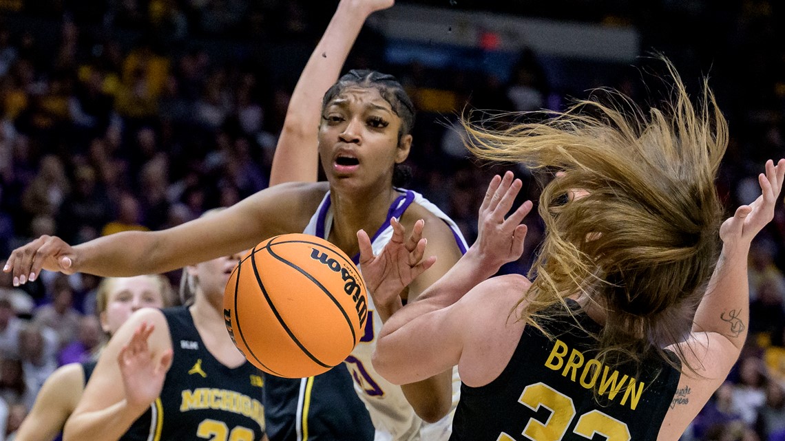 Reese, LSU top Michigan in 2nd round of March Madness | wzzm13.com