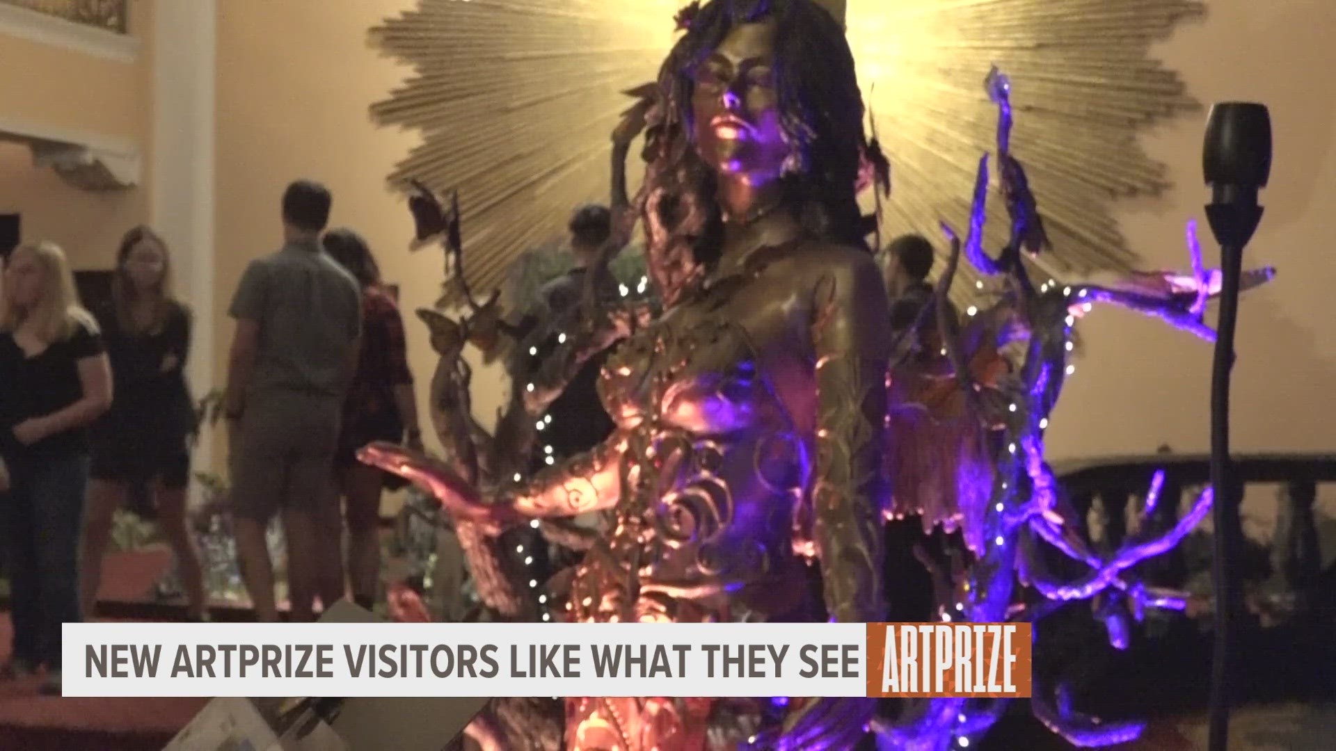 With the first weekend of ArtPrize 2.0 underway, those attending are enjoying their experience.